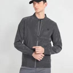 arrow Men's Polyester Crop A-Line Coat image 1