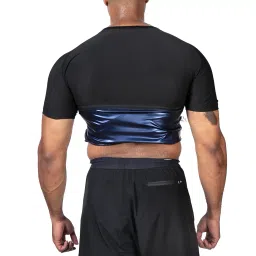 REMEBSWEAT Sauna Sweat Suits Shirt for Men Sweat Suit Compression T-Shirt Workout Sports Shapewear Gym Exercise Jacket image 5