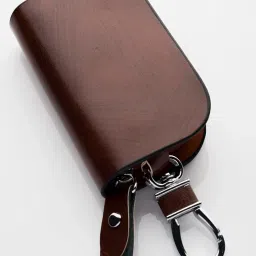 Contacts Car Key Cover Compatible with Hyundai Smart Key With Key Chain For Alcazar, Venue, Elantra, Venue, Tucson, Creta, i20, N Line Models… image 1