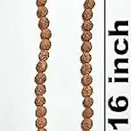 happiness hub Sphatik Lingam Rudra Shivling Kavach Pendant Mala Shivlingam Stone Locket For Men Women isfatik Rudraksha Mala image 3