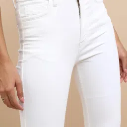 tokyo talkies Women's Skinny Fit Regular Jeans | Stretchable Mid-Rise Jeans Pant image 5