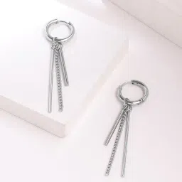 yellow chimes Earrings for Men and Boys Stainless Steel Huggie Hoop Earrings for Men | Accessoriess Jewellery for Men | Birthday Gift for Men and Boys Anniversary Gift for Husband… image 5