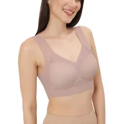 fabluk ICY Silk Seamless Pushup Sporta Bra, Padded, Full Coverage, Yoga Bralette Tank Top for Workout & Gym image 5