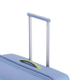 american tourister Elbrus+ Medium 68 CM with TSA Lock & 8 Wheels Suitcase/Hard PC Check-in Luggage Bag for Travel/Trolley Bag with Double 8 Spinner Wheels for Men & Women- Placid Blue image 5