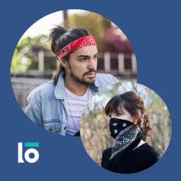 lowercase Paisley Print Cowboy Bandana Handkerchiefs Headband Scarf for Men & Women image 1