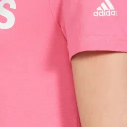 adidas Women's Solid Fitted T-Shirt image 3