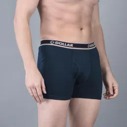 dollar bigboss Men's Solid Cotton Trunk (Colour May Vary) image 2