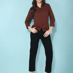 adbucks Women's High Rise Full Length Straight Fit Stretchable Jeans || Straight Fit Jeans for Women || Wide Leg Jeans for Women ||Bell Bottom Jeans for Women image 4