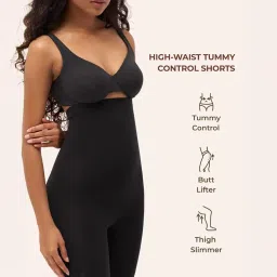 underneat Women Seamless High Rise Tummy Control Shaper Shorts image 2