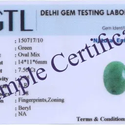 clara Real Pearl Moti 3.25 to 3.5 RATTI Certified Energized Loose Gemstone image 1