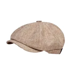 myaddiction Beret Hat British Spring Painter Cabbie for Adults Traveling Camping Beige image 5