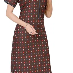 wiwi Women's Cotton Printed Feeding Maternity Nighty image 2