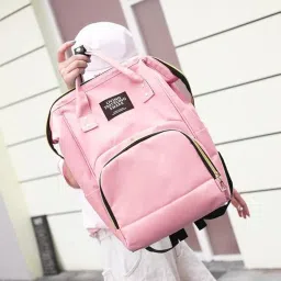 Glitva Enterprise Diaper Bag, Large-Capacity Baby Bag Pack, Multi-Functional Fashionable Shoulders Diaper Backpack, Mother's Portable Baby Care Bag image 3