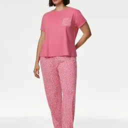 marks & spencer Women's Cotton Pajama Set image 2