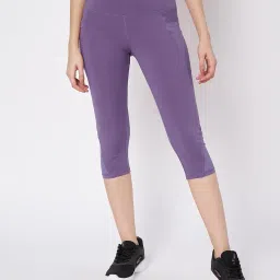 valley High Waist Capri Leggings with Side Pocket – Stretchy, Moisture-Wicking Workout Pants for Women image 1