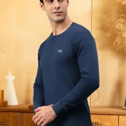 lux cott's wool Men's Round Neck Full Sleeves Thermal top | Thermal Top for Men | image 2