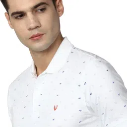 allen solly Men's 100% Cotton Regular Fit T-Shirt image 3