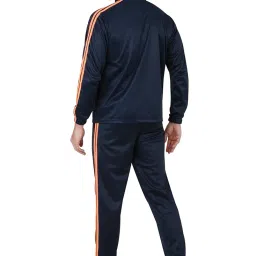 TRIZON Polyester Sports Training Tracksuit for Men with Zipper | Men's track Suit | Ideal for Trail Running, Gym Fitness & Training, Jogging, Lounging image 4