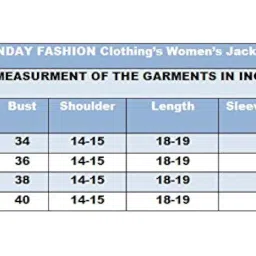 funday fashion Women's Denim Blend Standard Length Regular Jacket image 5