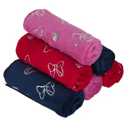 khillayox Microfiber 400 GSM Women's & Baby Handkerchiefs - Extra Soft, Lightweight, and Super Absorbent Rumal for Girls, Kids, and Women (25x25 cm.) Set of 6 image 1