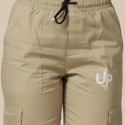 toplot Cotton Multi-Pocket Cargo Pant for Women image 1