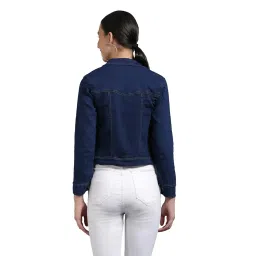 funday fashion Women's Full Sleeve Denim Jacket image 1