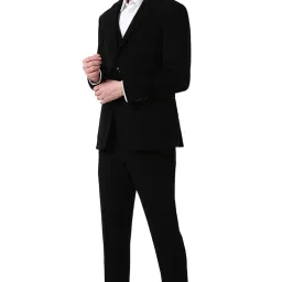 peter england Men's Polyester Three Piece Suit-Dress Set image 4