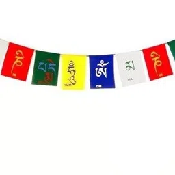 global essentials Tibetan Buddhist Prayer Flag Rectangle Outdoor Flag-picture-10