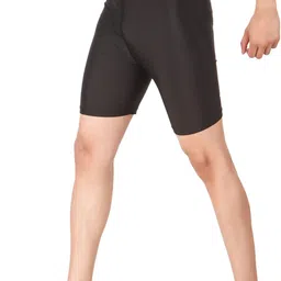 t-go Solid Men Black Tights image 3