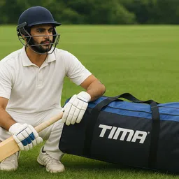 tima PowerPlay Cricket Duffle Bag | Large Capacity Kit Bag for Bats, Pads & Helmets image 3