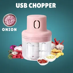 hrz Electric Rechargeable Chopper for Kitchen HZCH66 Electric Vegetable & Fruit Chopper-picture-15