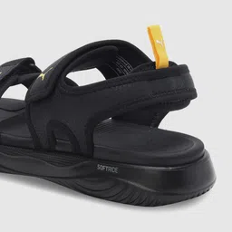 Men PUMA Men Softride Seave Proplex Sandals (Black , 9) Sandal image 4