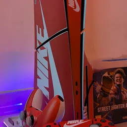 BMJKING PS5 Slim Disc Console and Wireless Controller, Full Set Protective Skin Gaming Accessory Kit image 5