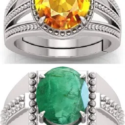 Moonstone Stone Silver Adjustable Ring Sterling Silver Ring-image-79