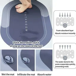 kn inc Rubber Bathroom Mat image 2