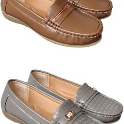 k-nine Trendy Ethnic Loafer Jutti for Women | Casual Wear-Black_wood rose 911 Casuals For Women-picture-32