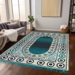 furnishhut 137 cm X 183 Cotton Carpet image 1