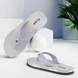 evok Mens Comfortable Trending And Stylish Multicolor Embozing Flipflop (Pack Of 2) Men Slippers image 2