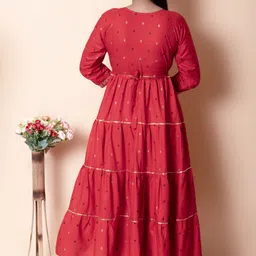 kashiscreation Embroidered Viscose Rayon Stitched Anarkali Gown image 2
