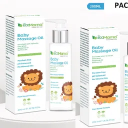 the eco mama Baby Massage Oil Pack of 2-picture-27