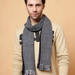 Villaa Trend Striped Men Muffler-image-35