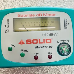 4 LED Lights Compass Satellite Finder Meter Analogue Signal Pointer Signal Identifier Satellite Receiver TV Reception System Strength Meter Detector Pointer with Compass DB Meter Dish Antenna Receiver Gain Measuring Instrument Tool for Digital TV Free To Air DTH Any Dish HD HDTV LNB DIRECT TV Networking Tool 13-18V DC SF07 SF-9506A JBN SOLID DBC Analog Voltage Tester-image-21