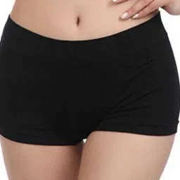 yora Women Boy Short Black Panty-picture-12