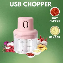livesta Electric Chopper, Rechargeable Chopper for Kitchen Vegetable & Onion Garlic B34 Electric Vegetable & Fruit Chopper-picture-33
