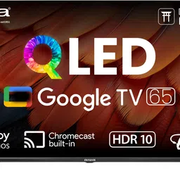 165.1 cm (65 inch) QLED Ultra HD (4K) Smart Google TV 1N Remot Control| |4N Screw| |1N User Manual with Warranty Card| |1N Set Table Stand, 1N Wallmount| |2N Batteries (AAA)-image-32