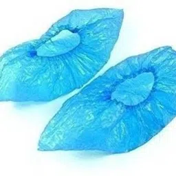 globax galaxy Shoe Cover 50 pcs Plastic Blue Boots Shoe Cover, High Heeled Shoe Cover, High Ankle Shoe Cover, Flat Shoe Cover-picture-18