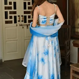 trivety Printed Semi Stitched Lehenga Choli image 2