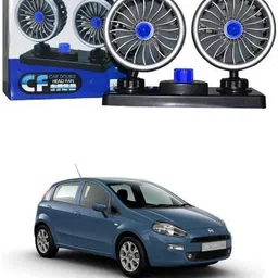 prtek Car Fan 12V 360 Head 2 Speed Quiet Strong for All Auto Vehicles 1068 Car Interior Fan-picture-23