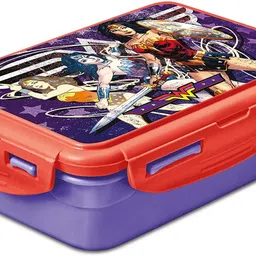 milton Mini Fun Treat Plastic Tiffin Box for Kids, 2 Containers Lunch Box red n blue 2 Containers Lunch Box-picture-38