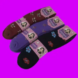 naosucura Women Self Design Mid-Calf/Crew-picture-25